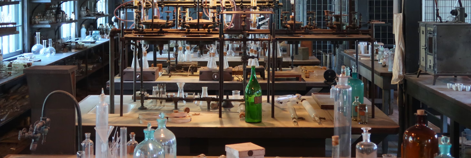 Medical professional with patient in clinical setting